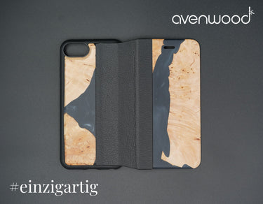 iPhone 7 / 8 PORTO COLLECTION Flipcase 3924 Schwarz
